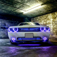 Lighting Trendz 2008-2014 Dodge Challenger Waterproof Halo LED Kit - Custom